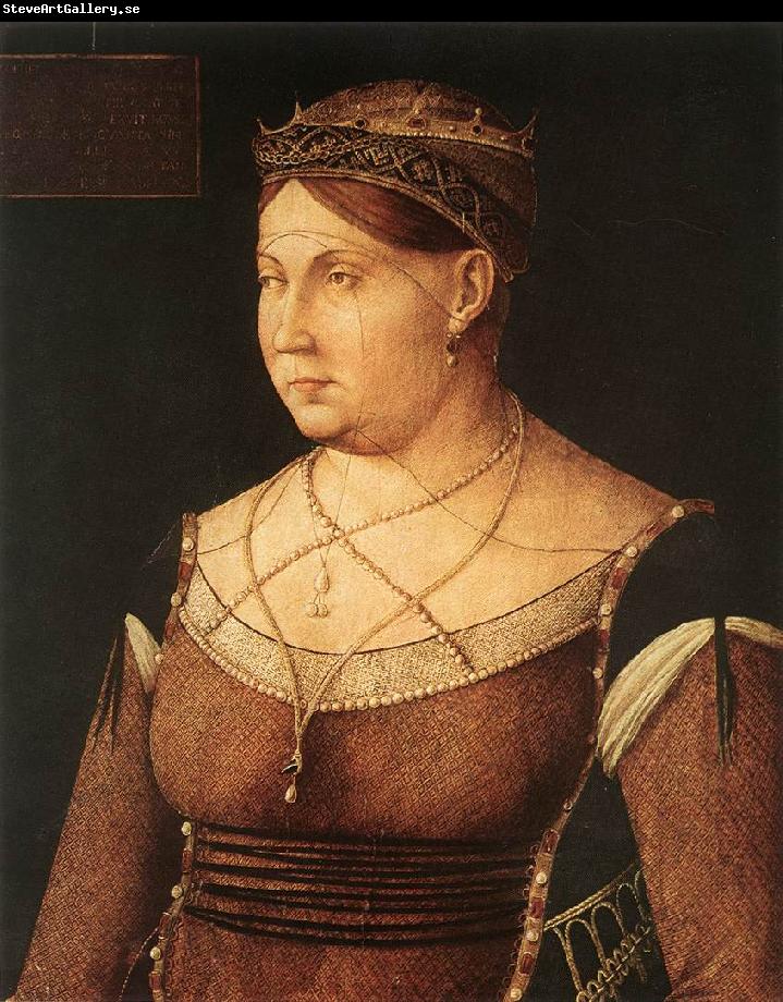 BELLINI, Gentile Portrait of Catharina Cornaro, Queen of Cyprus 867